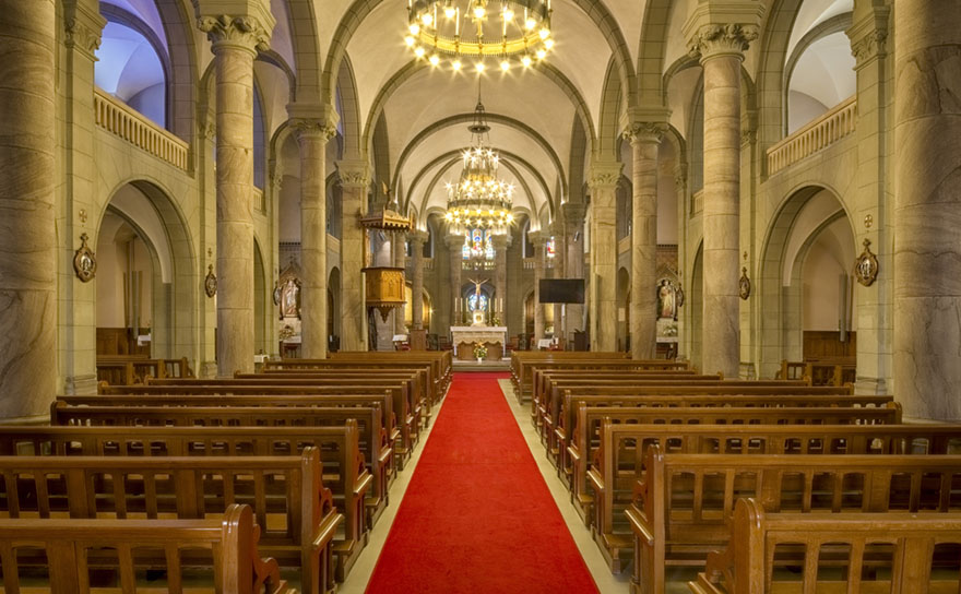 Eglise du Sacré-Coeur à Montreux - Suisse