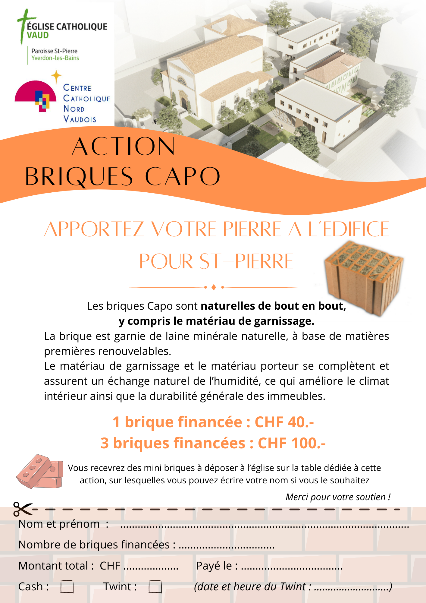 Action briques CAPO