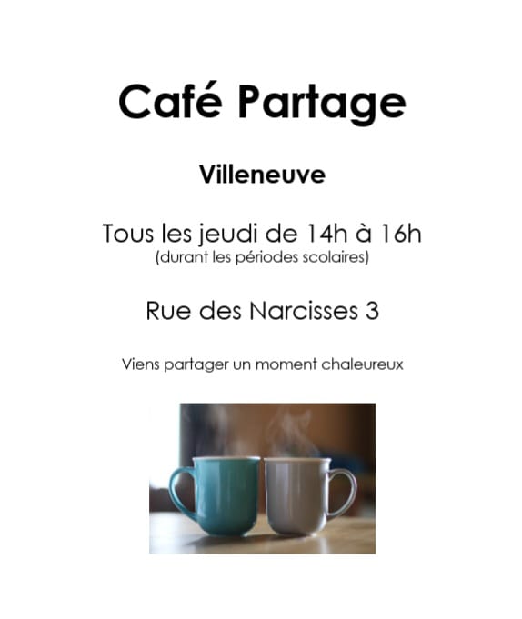 Café partagé Villeneuve